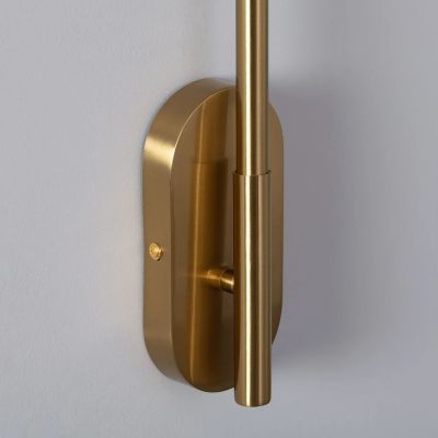 Kinkiet 1x8 W złoty ABRKMF8W Abruzzo Milano
