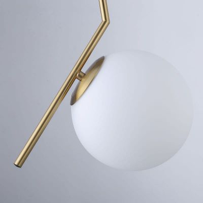 Lampa wisząca 1x20 W biała-złota ABRKMTB Abruzzo Milano
