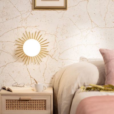 Kinkiet 1x40 W złoty ABRKVE14 Abruzzo Milano