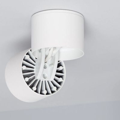 Lampa podsufitowa 1x7 W biała ABRLPR7WBWW Abruzzo Estetica LED