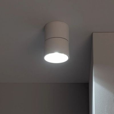Lampa podsufitowa 1x7 W biała ABRLPR7WBWW Abruzzo Estetica LED