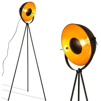 Lampa stojąca 1x20 W czarna-złota ABRLPVC Abruzzo Versali
