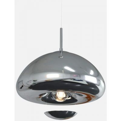 Lampa wisząca 1x20 W srebrna ABRLSWG Abruzzo Zonda