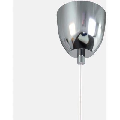 Lampa wisząca 1x20 W srebrna ABRLSWG Abruzzo Zonda