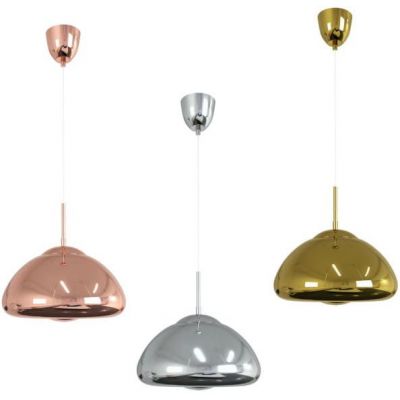 Lampa wisząca 1x20 W srebrna ABRLSWG Abruzzo Zonda