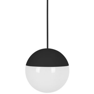 Lampa wisząca 1x9 W czarna ABRLWMICC Abruzzo Mica