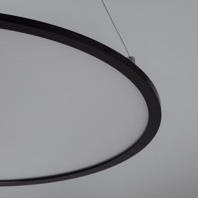 Lampa wisząca 1x36 W czarna ABRLWBO36W3000K Abruzzo Biuro
