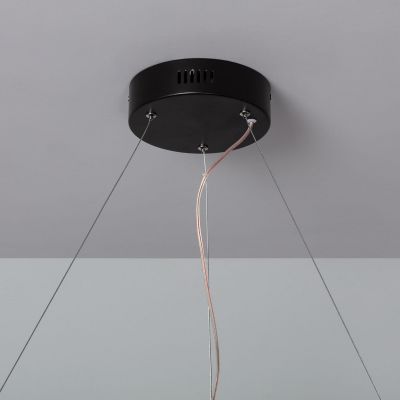 Lampa wisząca 1x36 W czarna ABRLWBO36W3000K Abruzzo Biuro