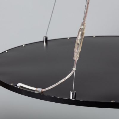Lampa wisząca 1x36 W czarna ABRLWBO36W3000K Abruzzo Biuro