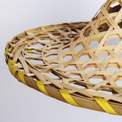 Lampa wisząca 1x20 W beżowa ABRLWBRA Abruzzo Boho