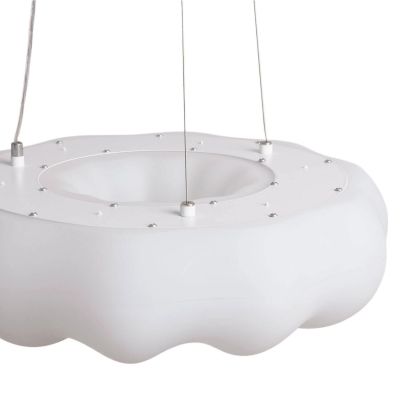 Lampa wisząca 1x36 W biała ABRLWBSS36W Abruzzo Bellissima