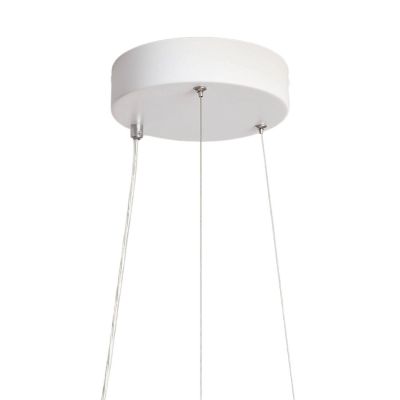 Lampa wisząca 1x36 W biała ABRLWBSS36W Abruzzo Bellissima