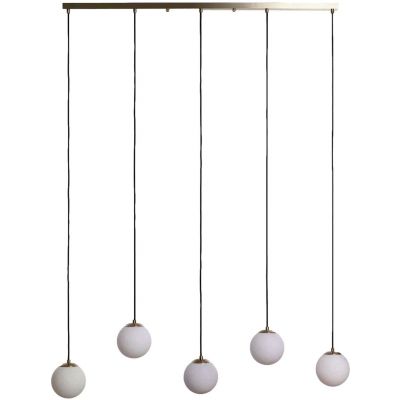 Lampa wisząca 5x20 W biała ABRLWD5XE27 Abruzzo Dante