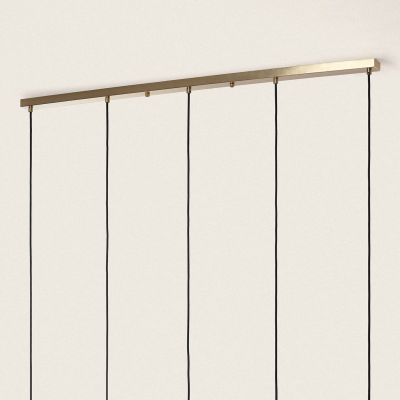 Lampa wisząca 5x20 W biała ABRLWD5XE27 Abruzzo Dante