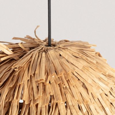 Lampa wisząca 1x20 W beżowa ABRLWNRR Abruzzo Boho