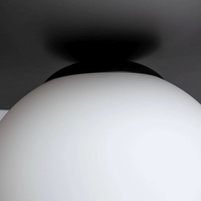 Lampa wisząca 1x40 W czarna ABRLWORTOE14 Abruzzo Rotonde