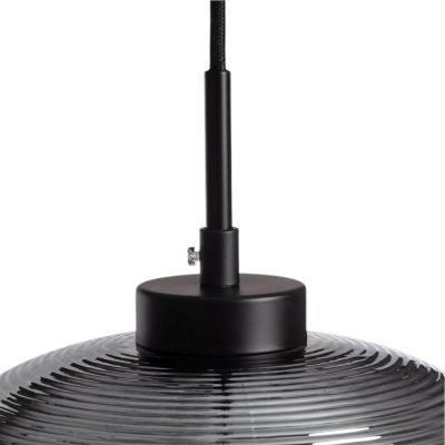 Lampa wisząca 1x40 W przydymiona ABRLWSCBON Abruzzo Bonzo