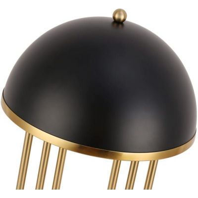 Lampa biurkowa 2x20 W czarna-złota ABRMONZA Abruzzo Bankierki