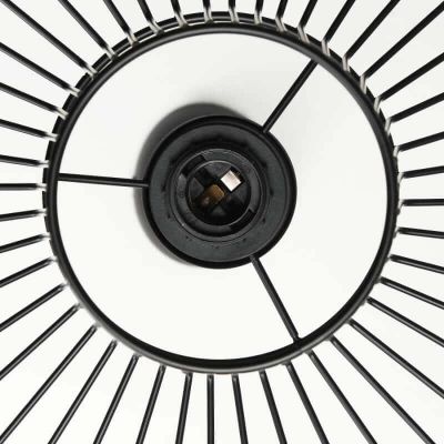 Lampa wisząca 1x20 W czarna ABRPETTI70 Abruzzo Petti