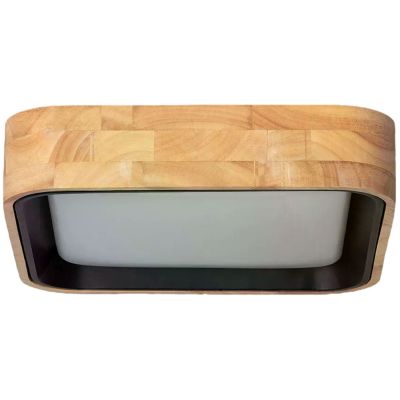 Plafon 1x16 W czarny ABRPLKDM15WCCT Abruzzo Naturale