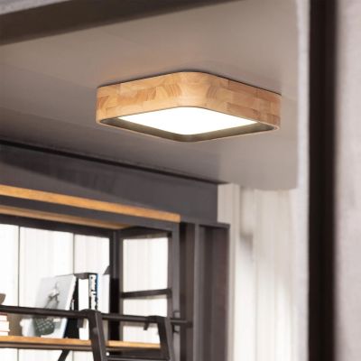 Plafon 1x16 W czarny ABRPLKDM15WCCT Abruzzo Naturale