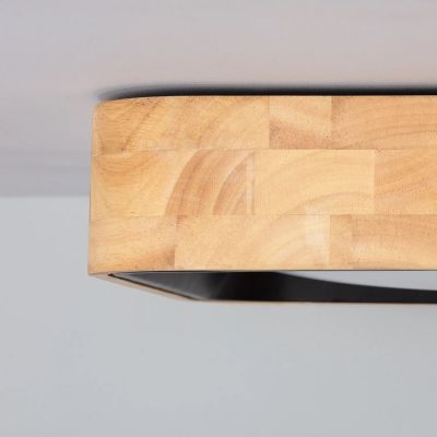 Plafon 1x16 W czarny ABRPLKDM15WCCT Abruzzo Naturale