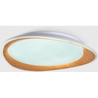 Plafon 1x24 W biały-drewno ABRPOASY24W Abruzzo Piano