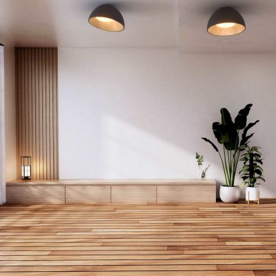 Plafon 1x24 W czarny-drewno ABRPOCC24B Abruzzo Piano