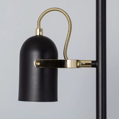 Lampa stojąca 3x20 W czarna ABRRRCC3XE14 Abruzzo Retro