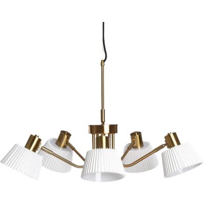 Lampa wisząca 6x10 W złota ABRZ6XE14DALI Abruzzo Dali
