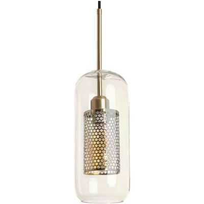 Lampa wisząca 1x20 W przezroczysta ABRZONE27 Abruzzo Nobile