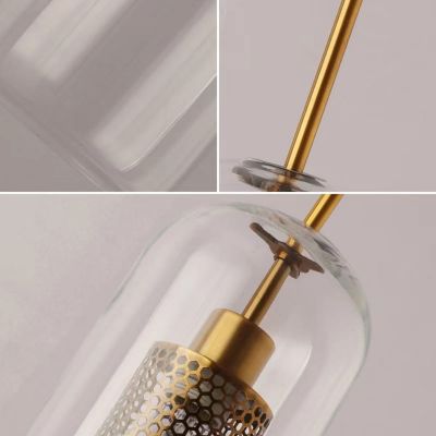 Lampa wisząca 1x20 W przezroczysta ABRZONE27 Abruzzo Nobile
