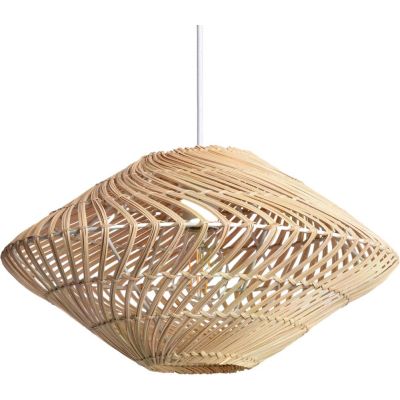 Lampa wisząca 1x40 W brązowa ABRLW11BHE27 Abruzzo Boho