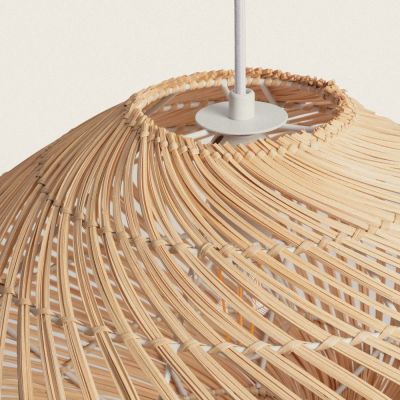 Lampa wisząca 1x40 W brązowa ABRLW11BHE27 Abruzzo Boho