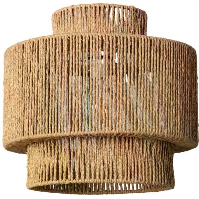 Lampa wisząca 1x40 W brązowa ABRLW14BHE27 Abruzzo Boho