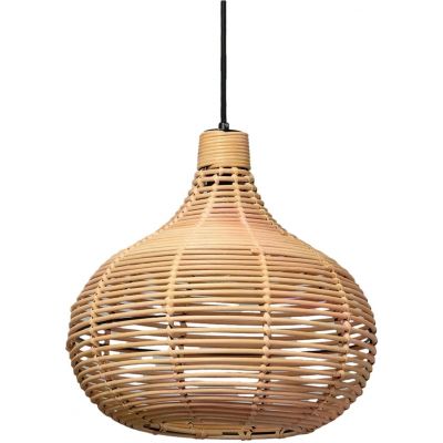 Lampa wisząca 1x40 W brązowa ABRLW16BHE27 Abruzzo Boho