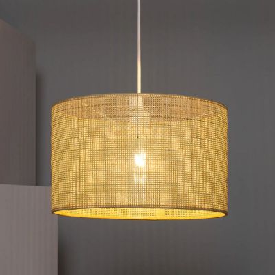 Lampa wisząca 1x40 W brązowa ABRLW18BHE27 Abruzzo Boho