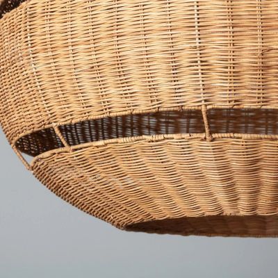Lampa wisząca 1x40 W brązowa ABRLW19BHE27 Abruzzo Boho