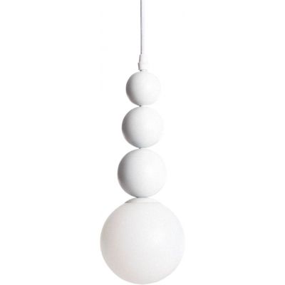 Lampa wisząca 1x40 W biała ABRLWSMDIZZ2 Abruzzo Trio
