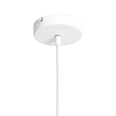 Lampa wisząca 1x40 W biała ABRLWSMDIZZ2 Abruzzo Trio
