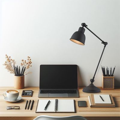 Lampa biurkowa 1x15 W czarna 3197 Argon Eufrat