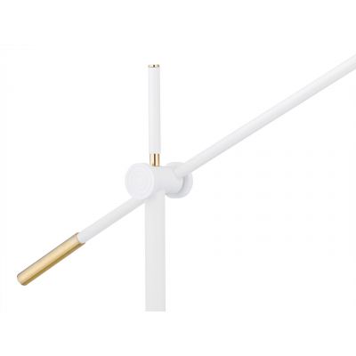 Lampa stojąca 1x15 W biała 4734 Argon Detroit