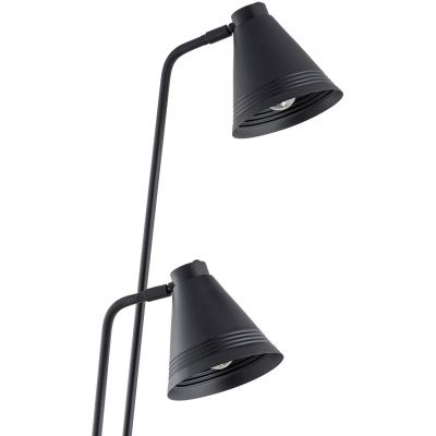 Lampa stojąca 2x15 W czarna 7077 Argon Avalone