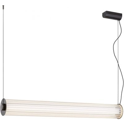 Lampa wisząca 1x90 W przezroczysta-tytan 8625 Argon Hampton
