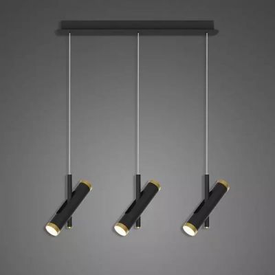 Lampa wisząca 6x3 W czarna LA062CL3black Altavola Design Lunette