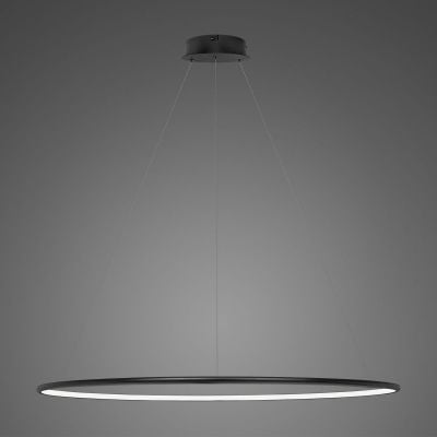Lampa wisząca LA073P120in3kblack Altavola Design Ledowe Okręgi