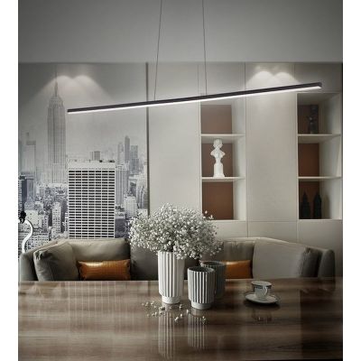 Lampa wisząca 1x15 W czarna LA089P1204kblackdimm Altavola Design Linea