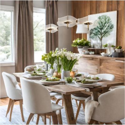 Lampa wisząca 1x6 W przezroczysta-różowe złoto LA102P3000K Altavola Design Mariposa