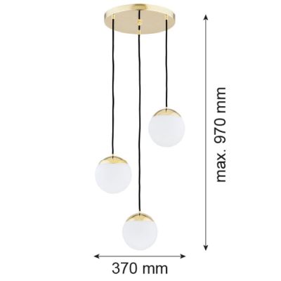Lampa wisząca 1416 Argon Livia