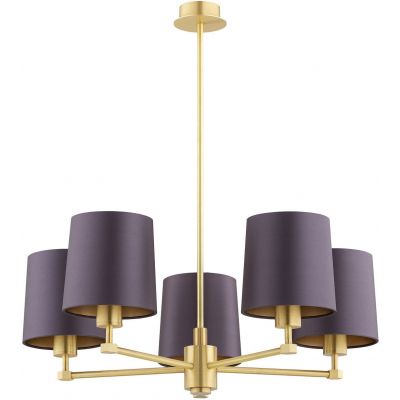 Lampa wisząca 5x15 W mosiądz 2188 Argon Princeton